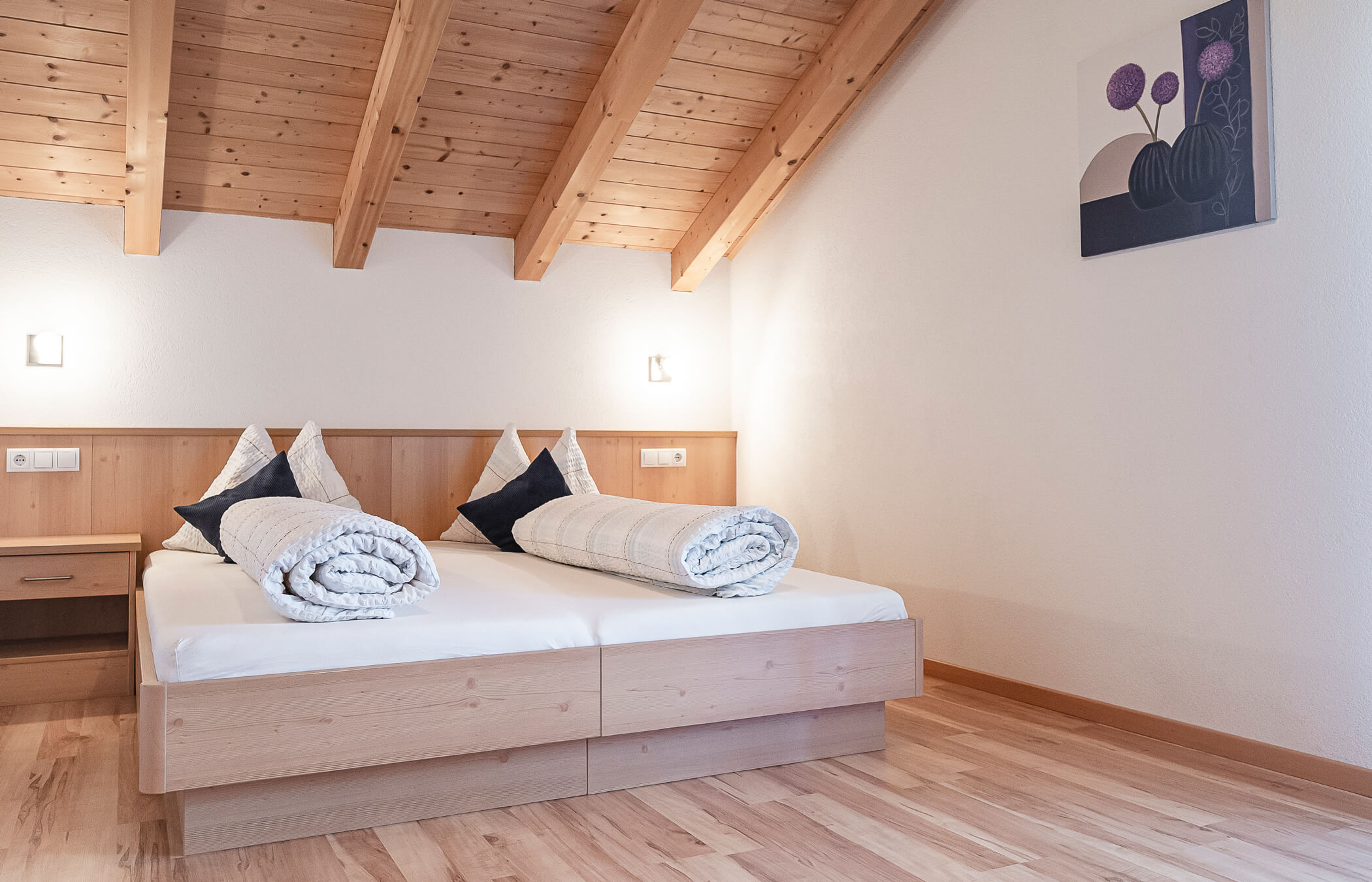 Letto matrimoniale - Appartamento vacanze Rieserferner